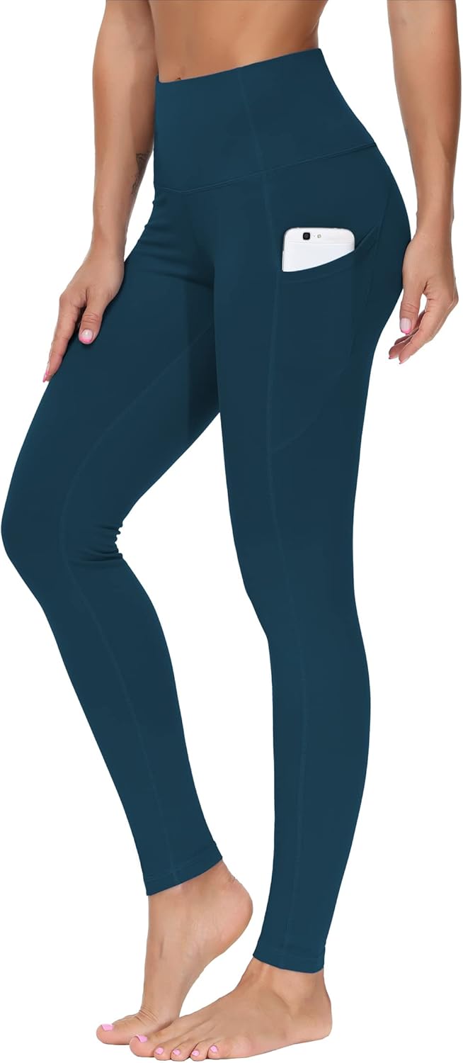 Mina | Pantaloni Yoga Alta Vita Spessi con Tasche