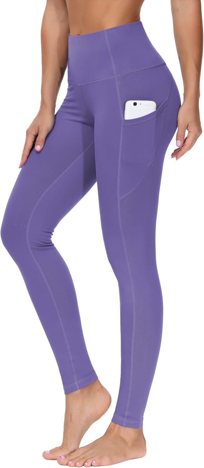 Mina | Pantaloni Yoga Alta Vita Spessi con Tasche