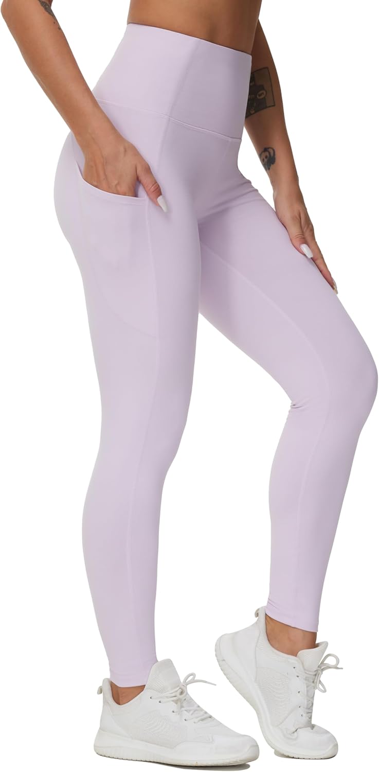 Mina | Pantaloni Yoga Alta Vita Spessi con Tasche