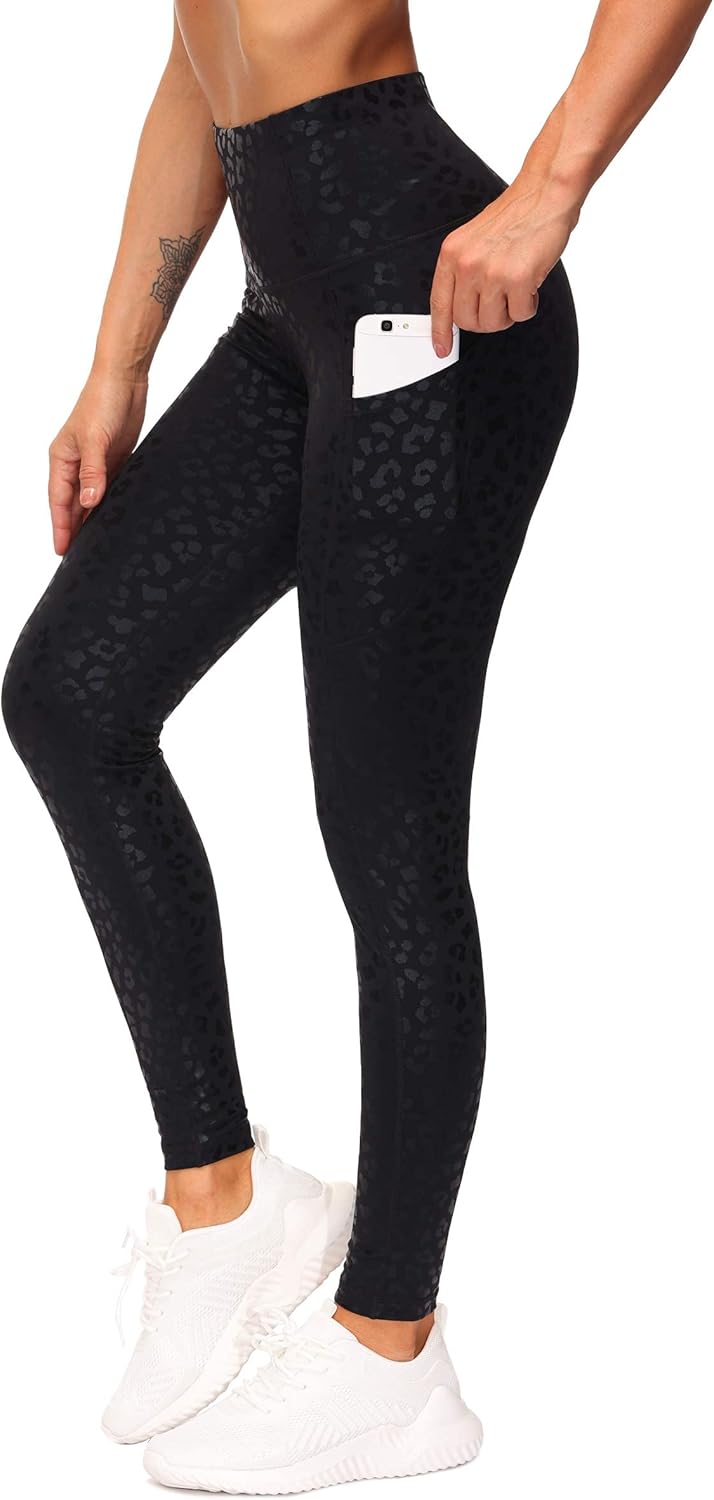 Mina | Pantaloni Yoga Alta Vita Spessi con Tasche