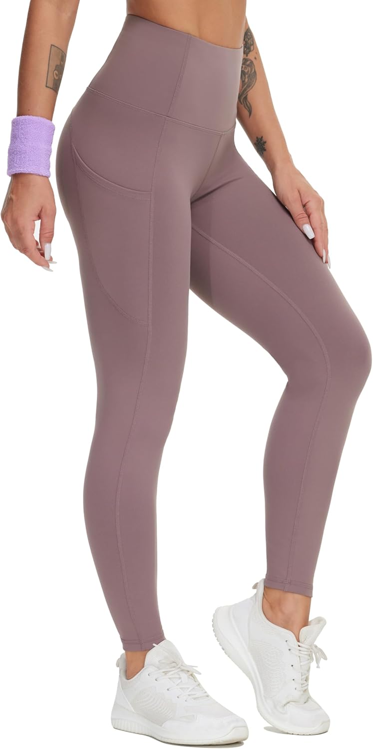 Mina | Pantaloni Yoga Alta Vita Spessi con Tasche