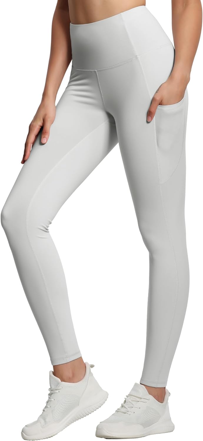 Mina | Pantaloni Yoga Alta Vita Spessi con Tasche