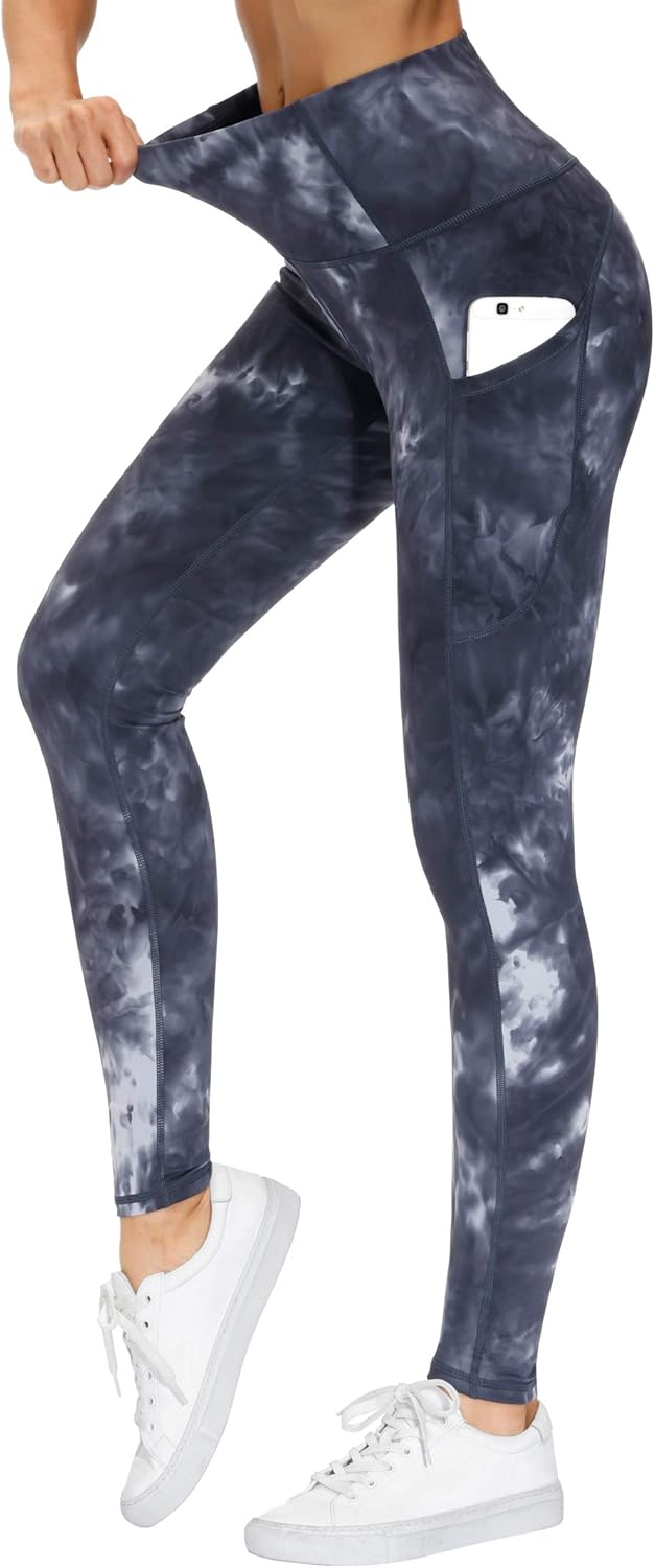 Mina | Pantaloni Yoga Alta Vita Spessi con Tasche
