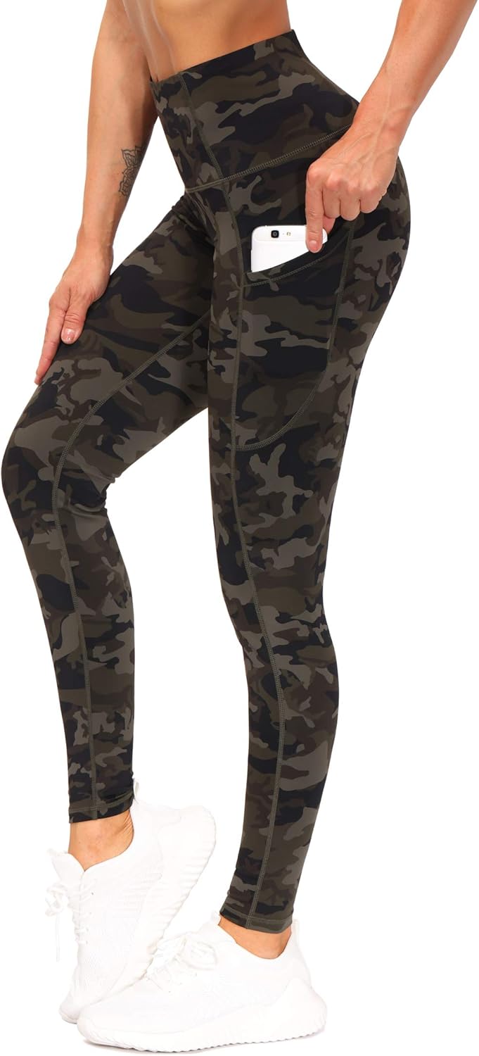 Mina | Pantaloni Yoga Alta Vita Spessi con Tasche