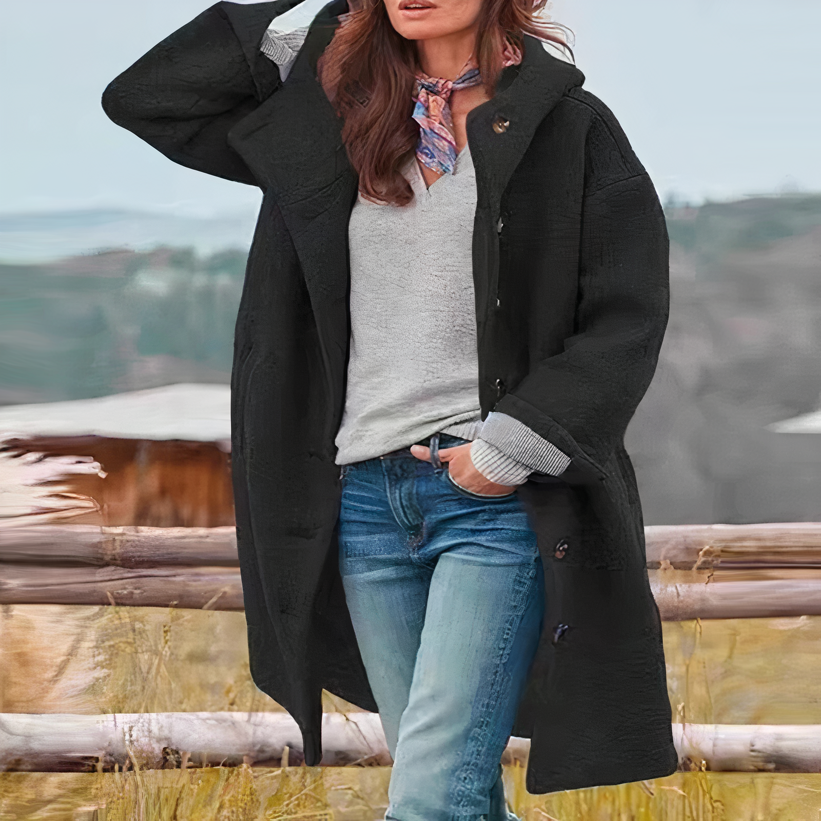 Aleida | Cappotto di lana elegante