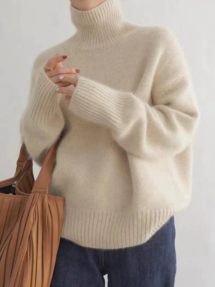 Anna | Maglione dolcevita in lana