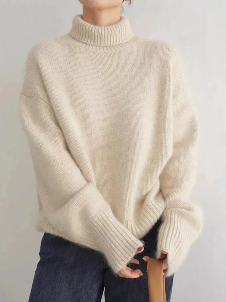 Anna | Maglione dolcevita in lana