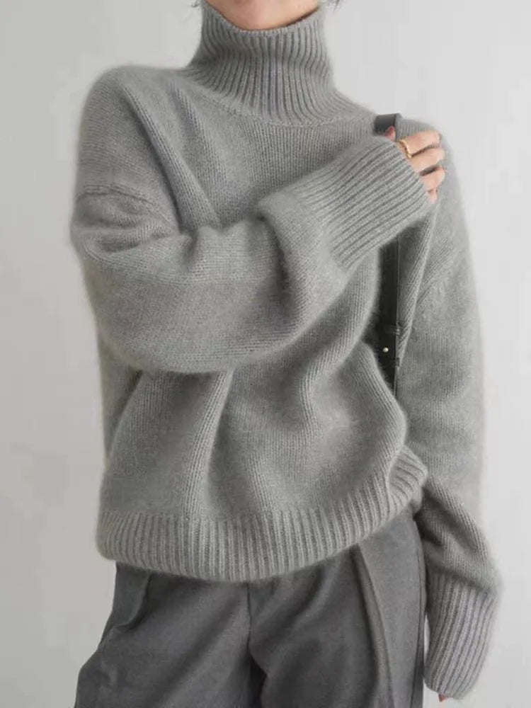 Anna | Maglione dolcevita in lana
