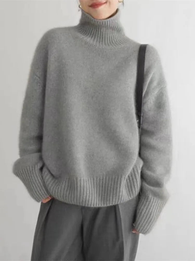Anna | Maglione dolcevita in lana