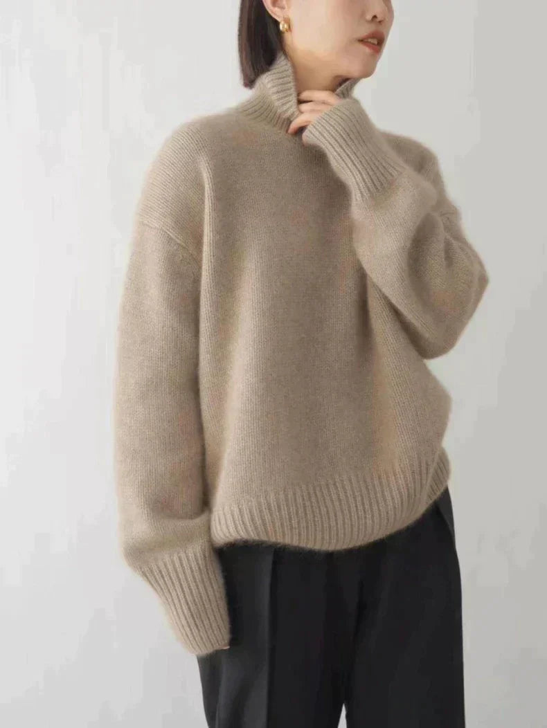 Anna | Maglione dolcevita in lana