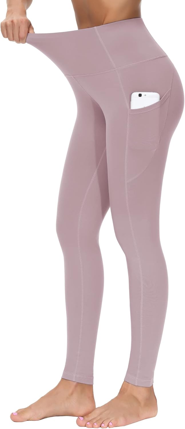 Mina | Pantaloni Yoga Alta Vita Spessi con Tasche