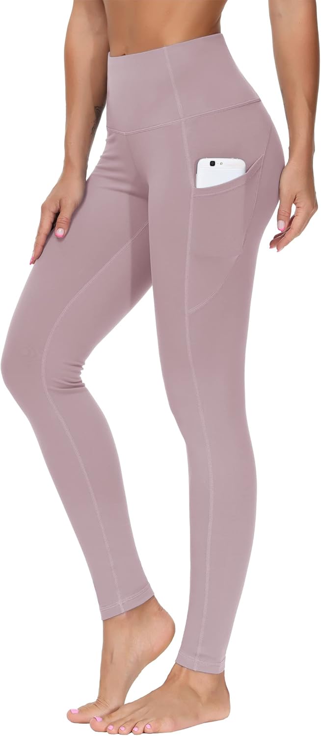 Mina | Pantaloni Yoga Alta Vita Spessi con Tasche