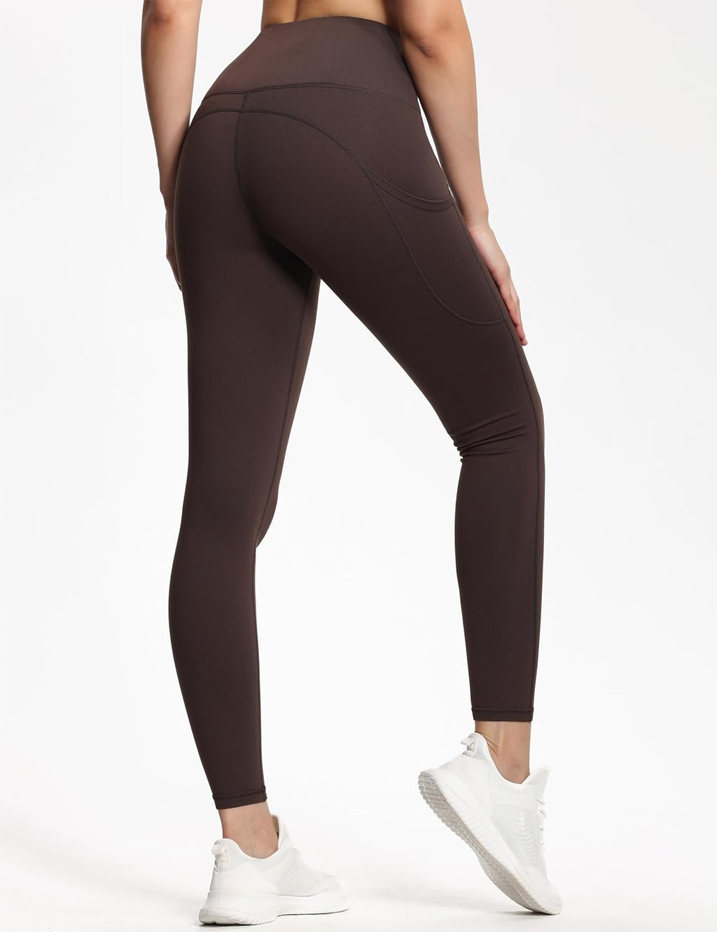 Mina | Pantaloni Yoga Alta Vita Spessi con Tasche