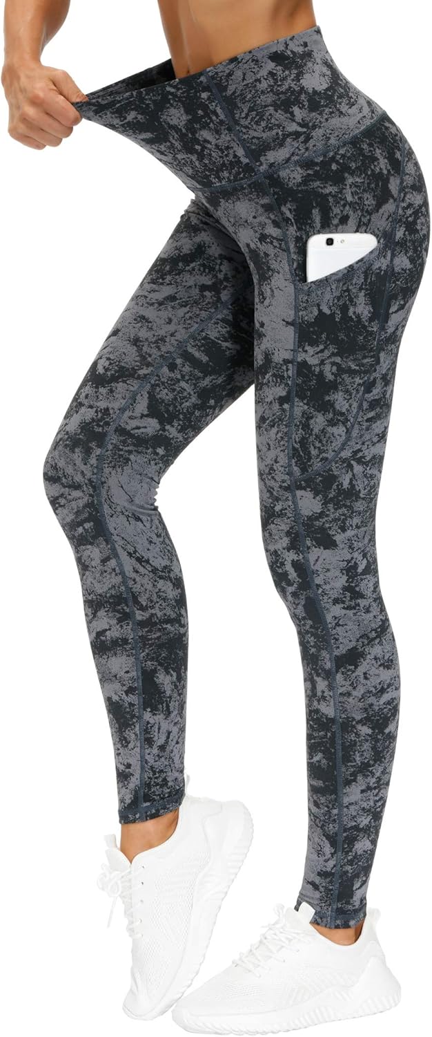 Mina | Pantaloni Yoga Alta Vita Spessi con Tasche