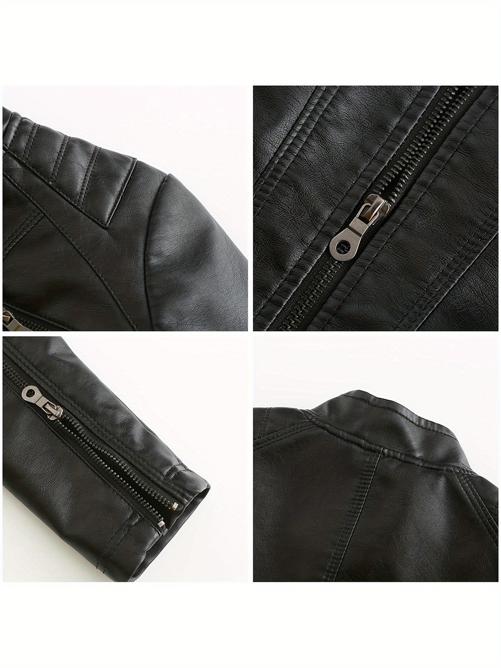 Naomi | Elegant Giacca in Pelle Donna 