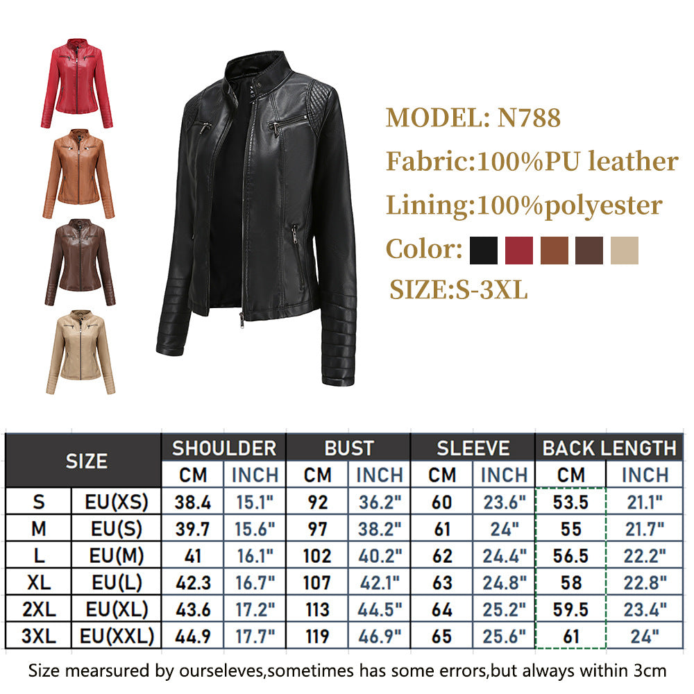 Nancy | Giacca in pelle da donna