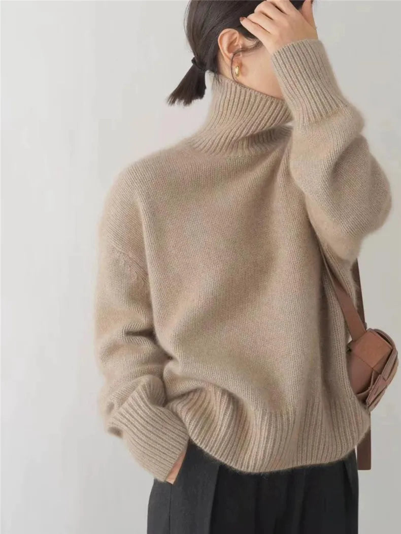 Anna | Maglione dolcevita in lana