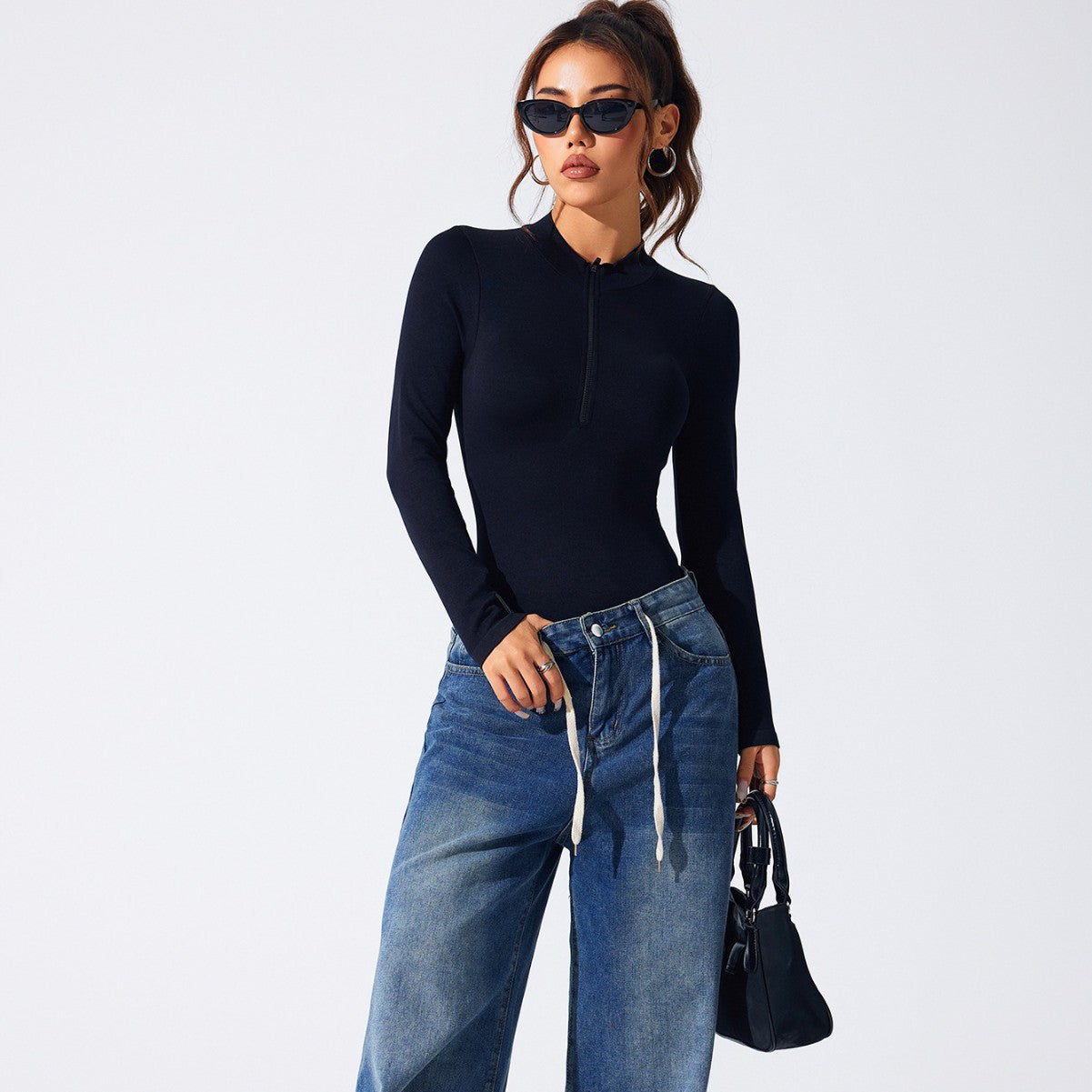 Khendall | Body con Zip