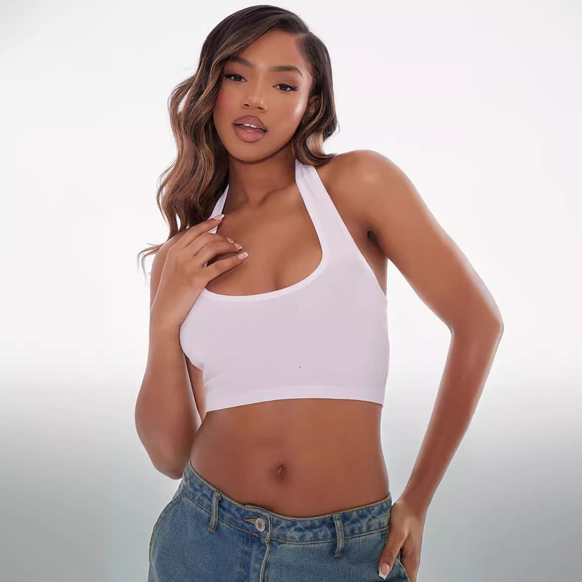 Sara | Top Bianco Basic