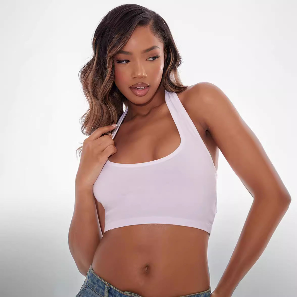 Sara | Top Bianco Basic