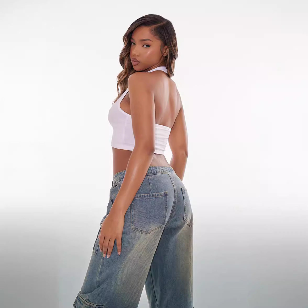 Sara | Top Bianco Basic