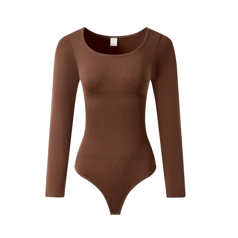 Khloe | Body a Maniche Lunghe Senza Cuciture