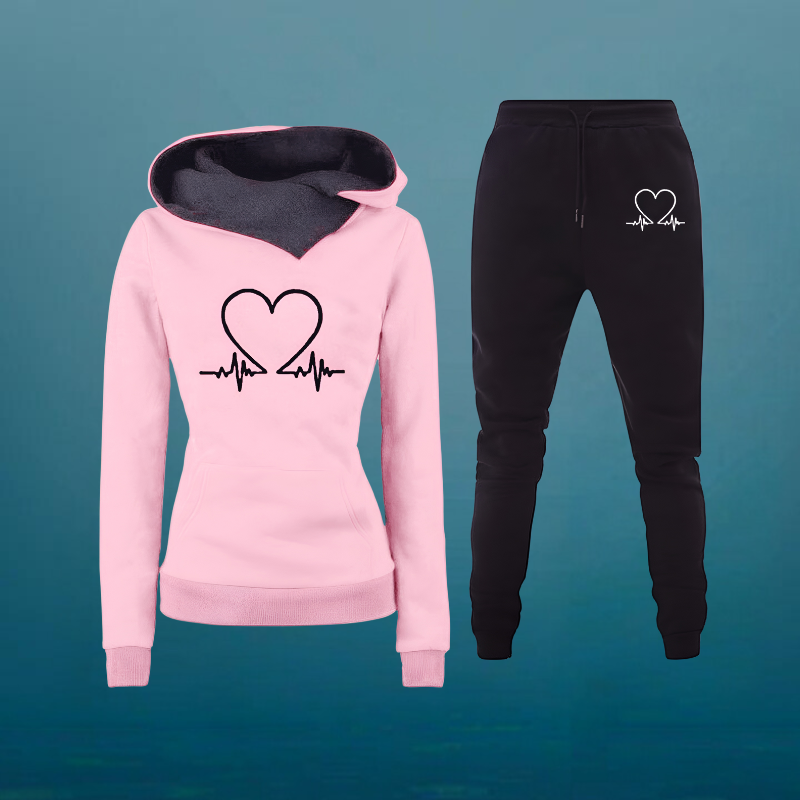 Heartbeat | Felpa Cuore e Battito