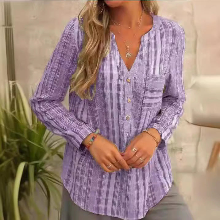 Raye | Blusa a righe casual