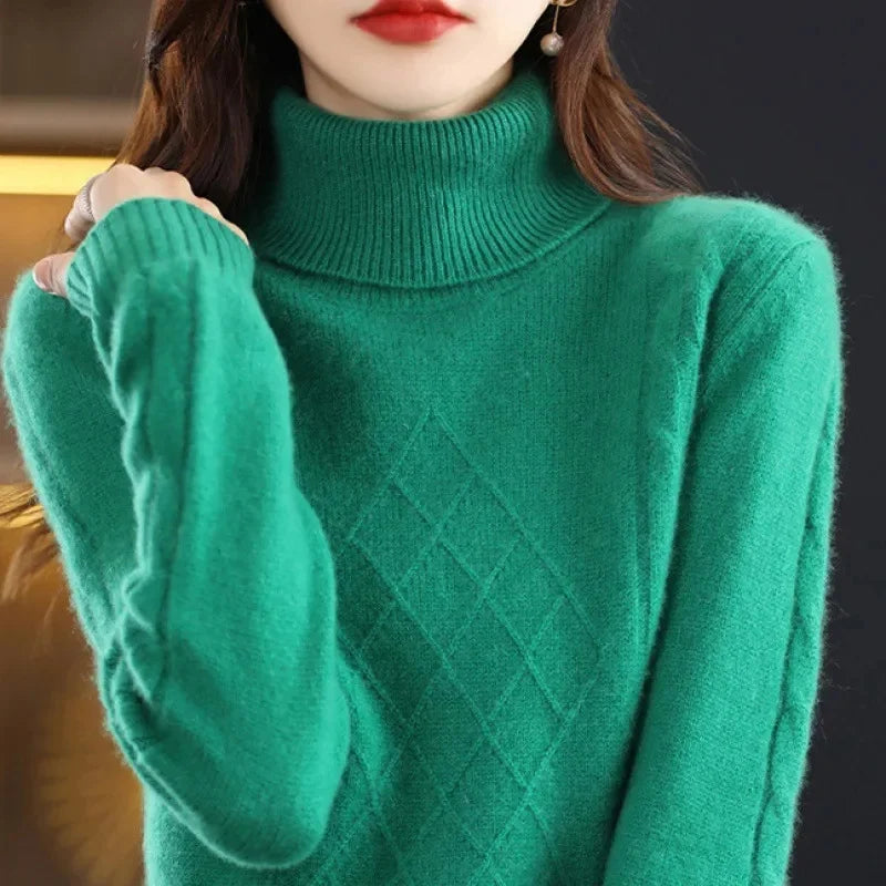Ina | Maglione a Collo Alto Basic 