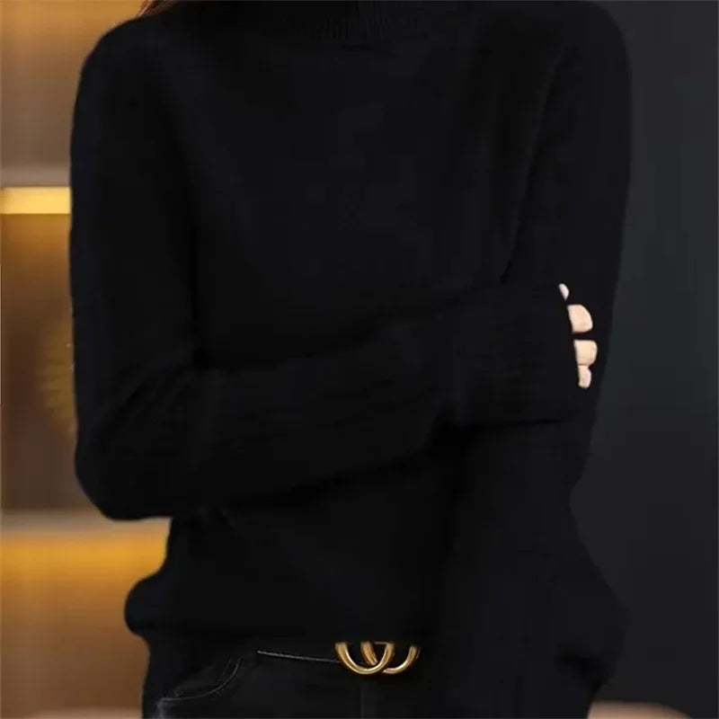 Ina | Maglione a Collo Alto Basic