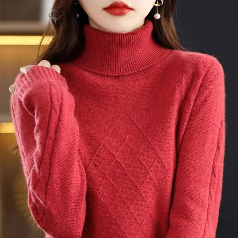 Ina | Maglione a Collo Alto Basic