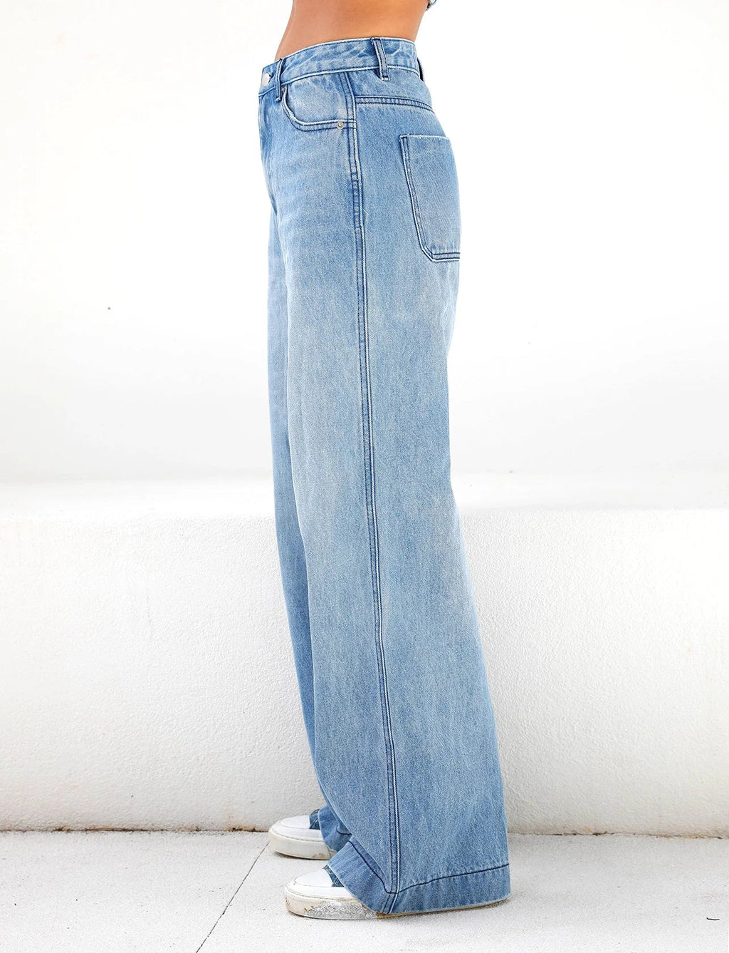 Jessica | Jeans Ampi a Vita Alta