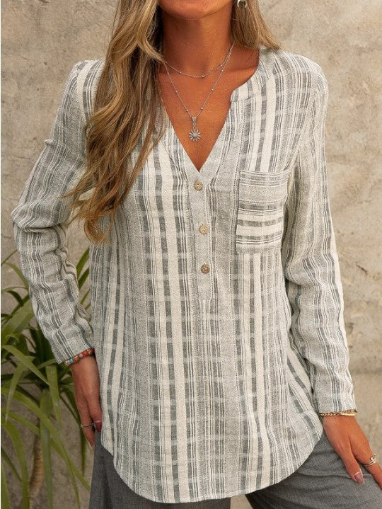 Raye | Blusa a righe casual